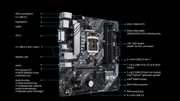 Office I7 11700 + Extra 500 GB SSD