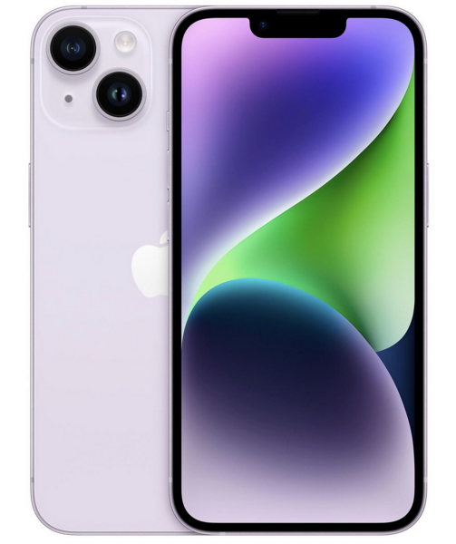 Apple iPhone 14, 128 Gb Refurbished Paars