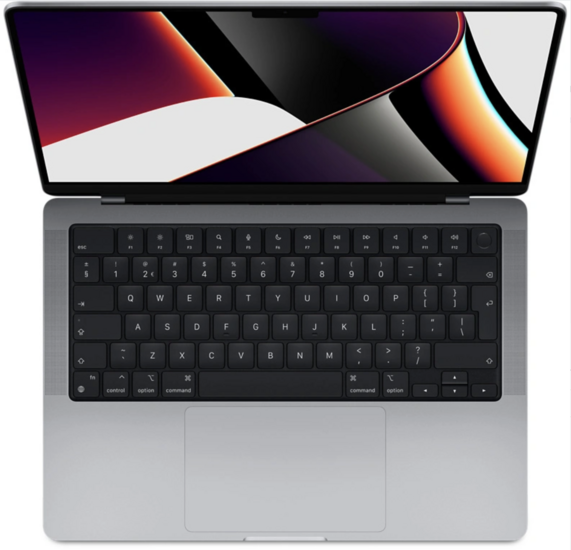 Macbook Pro 14&quot; Retina M1 Pro 16 Gb ,500 Gb SSD, 2021 Space