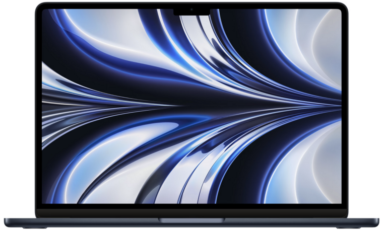 Macbook Air 13&quot; Retina M3, 8Gb, 256Gb SSD, 2024 Blauw