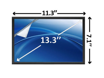 Vervanging van uw 13.3 Inch LED scherm